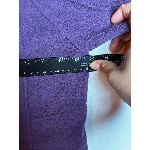 Duluth Trading Co Womens Purple Fleece Full Zip Hoodie Jacket 27503 Size S - Picture 4 of 11
